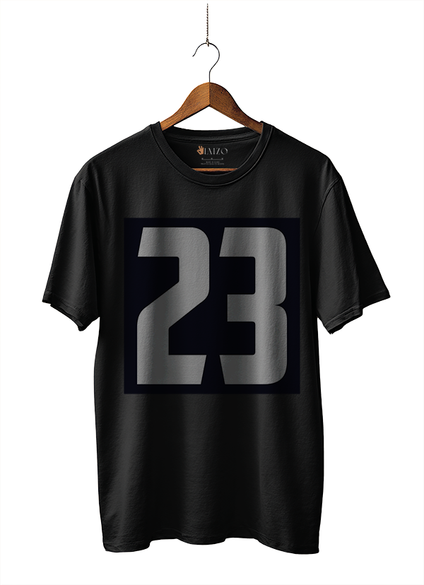 600 on black tshirt